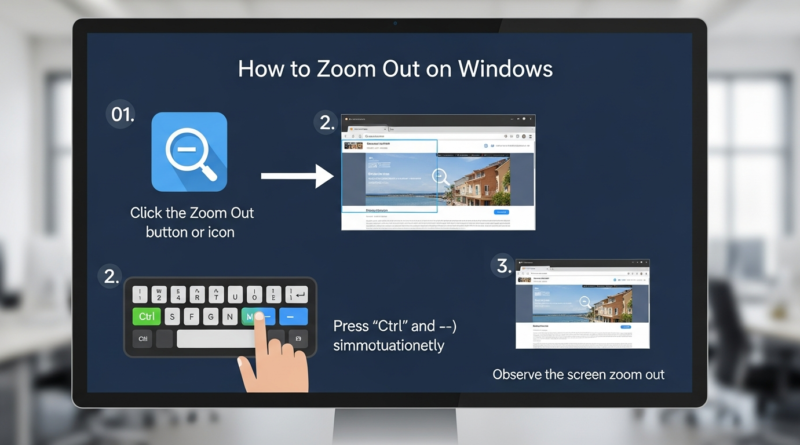 Zooming out on Windows