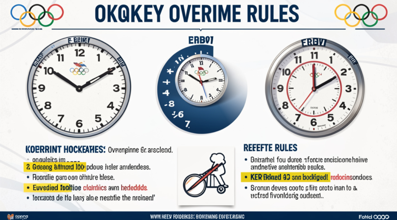 Olympic Hockey Overtime Rules